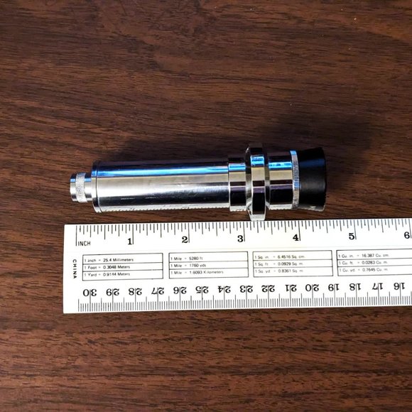 Rare Vintage (mid 19th Century) Field Microscope & Blue Light Lamp by Milben - Picture 13 of 15